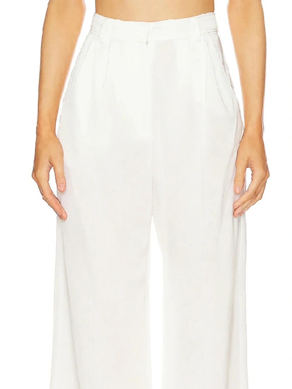 Lovers + Friends - Women's White Denver Pant Size S (NWT) - Picture 6 of 9